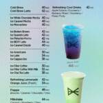 Menu Bex Coffee Casablanca August 2023 012217-496700